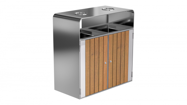 Урна из нержавеющей стали  LG 3012